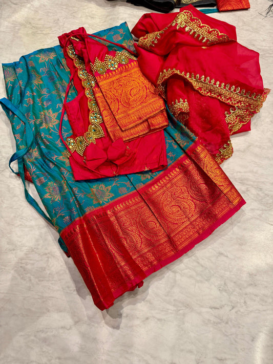 Ready To Wear Half Saree