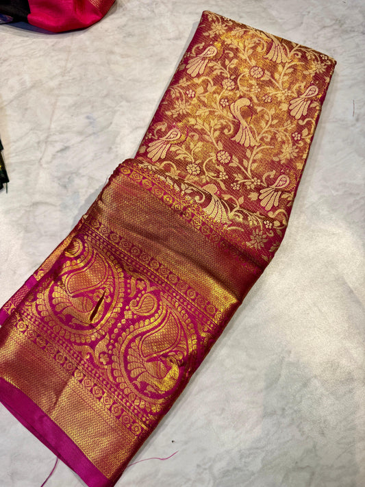 Meenakari Pattu Saree