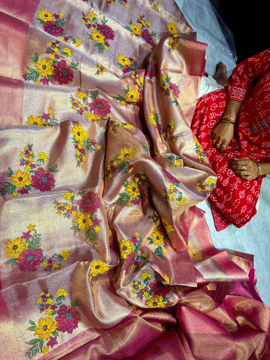 Kanchi Tissue Saree