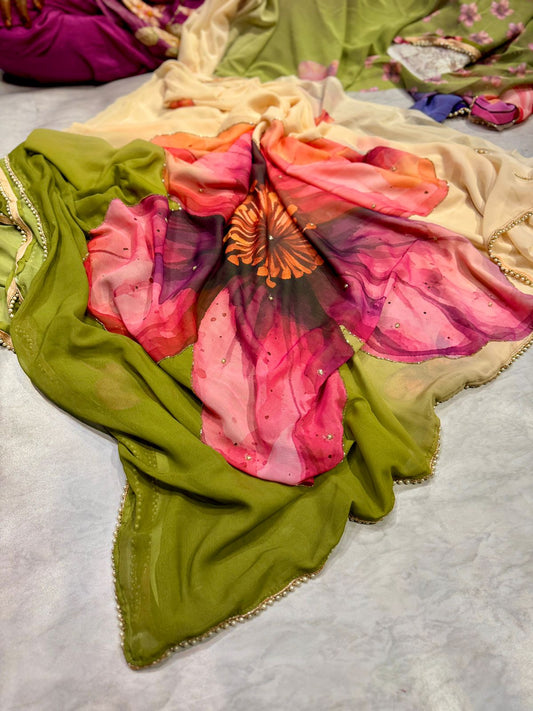 Kadhana Designer Saree