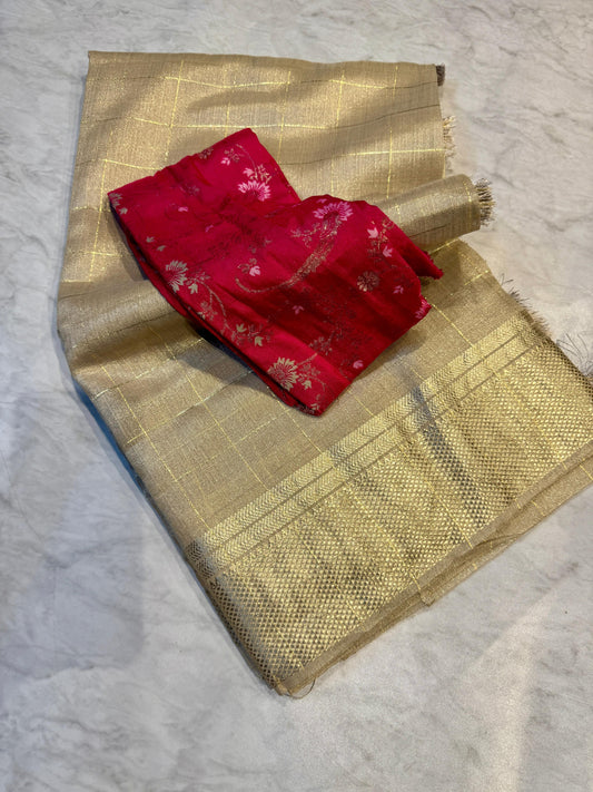 Tissue Kota Silk Saree