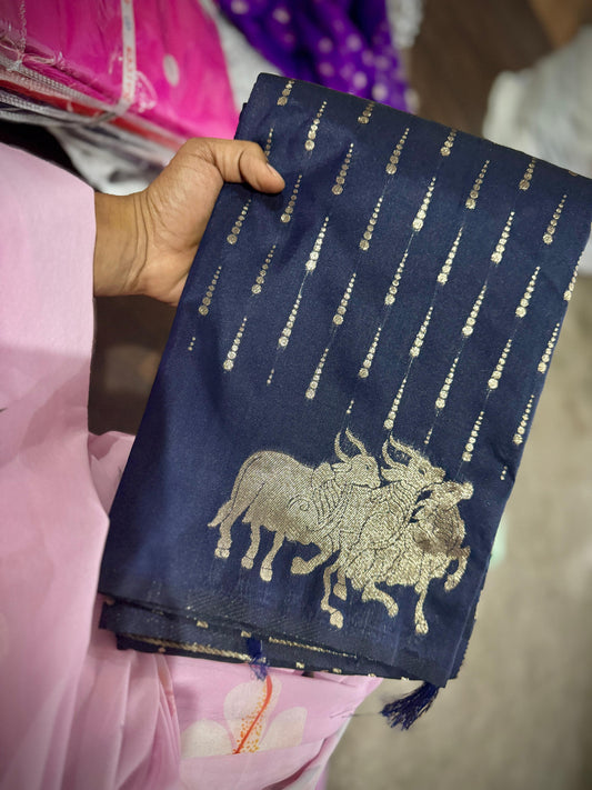 Kanchi Dupion Pattu Saree