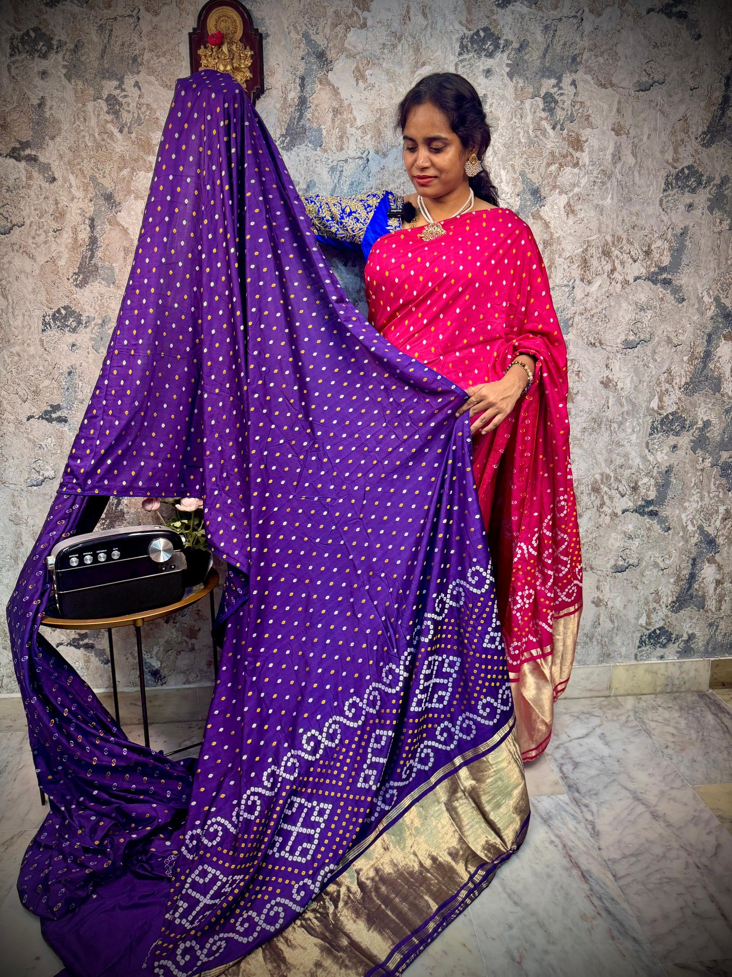Modal Bandini Pattu Saree - Pre Booking