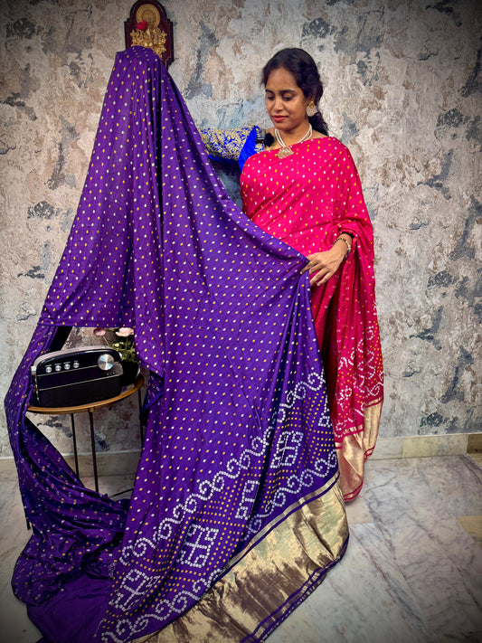 Modal Bandini Pattu Saree - Pre Booking