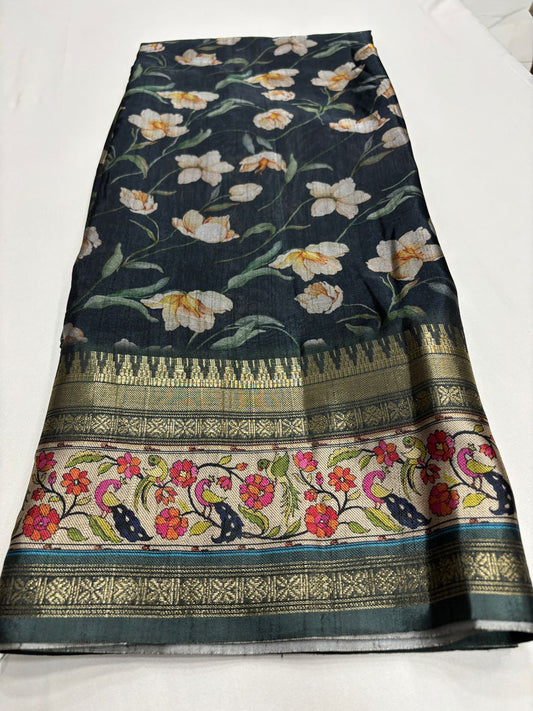 Tussar Saree
