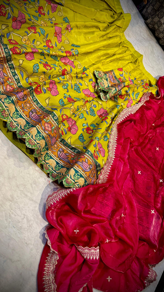 Semi Stitched Lehenga