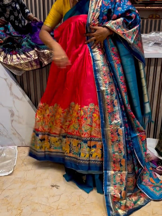 Semi Stitched Lehenga