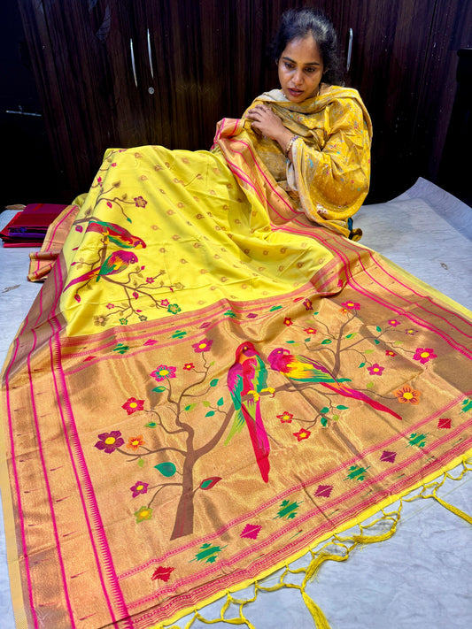 Paithani Pattu Saree