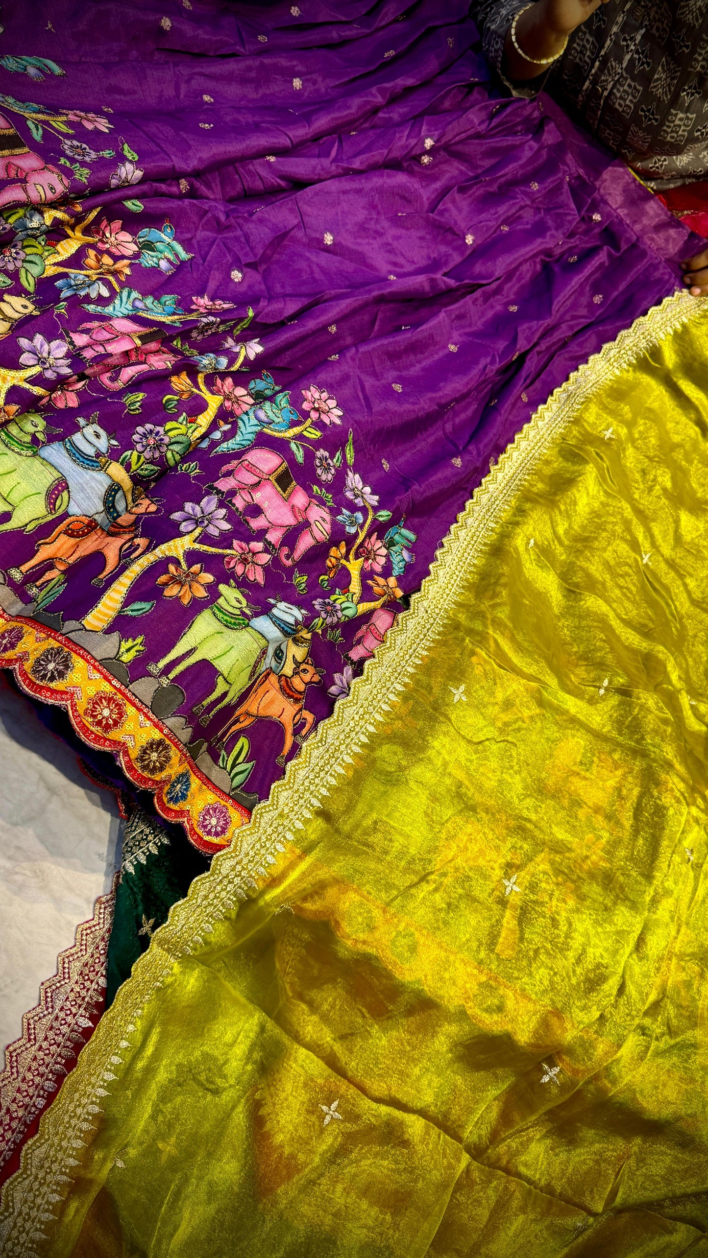 Semi Stitched Lehenga