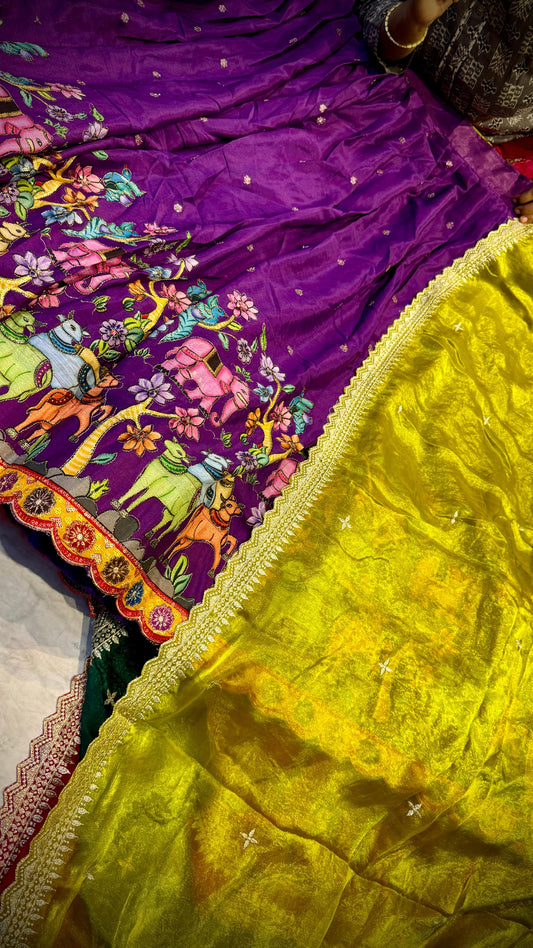 Semi Stitched Lehenga