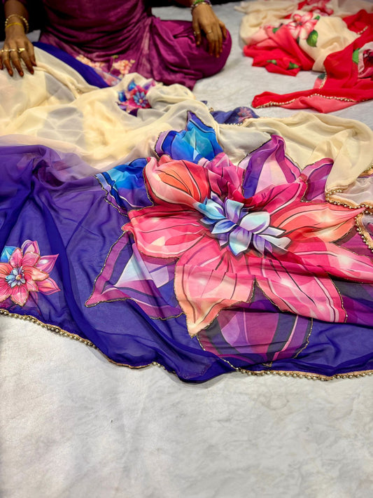 Kadhana Designer Saree