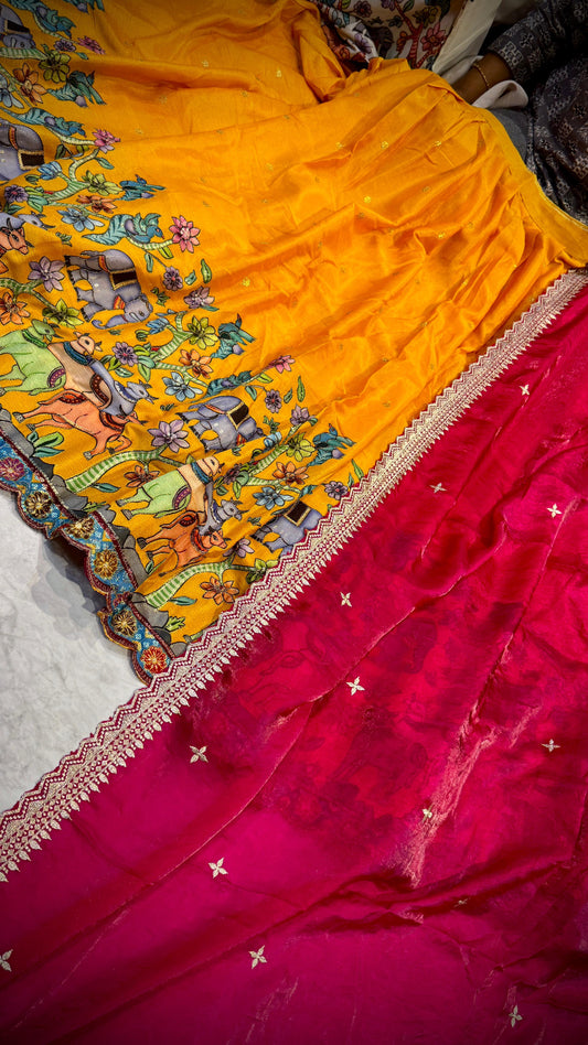 Semi Stitched Lehenga
