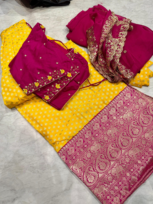 Ready To Wear Half Saree