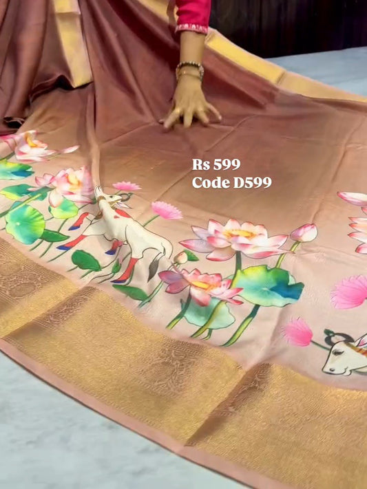 Pichwai Budget Saree