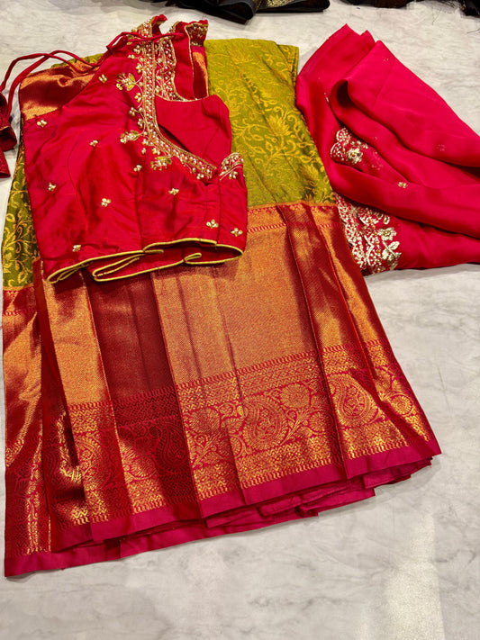 Ready To Wear Half Saree