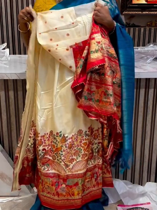 Semi Stitched Lehenga