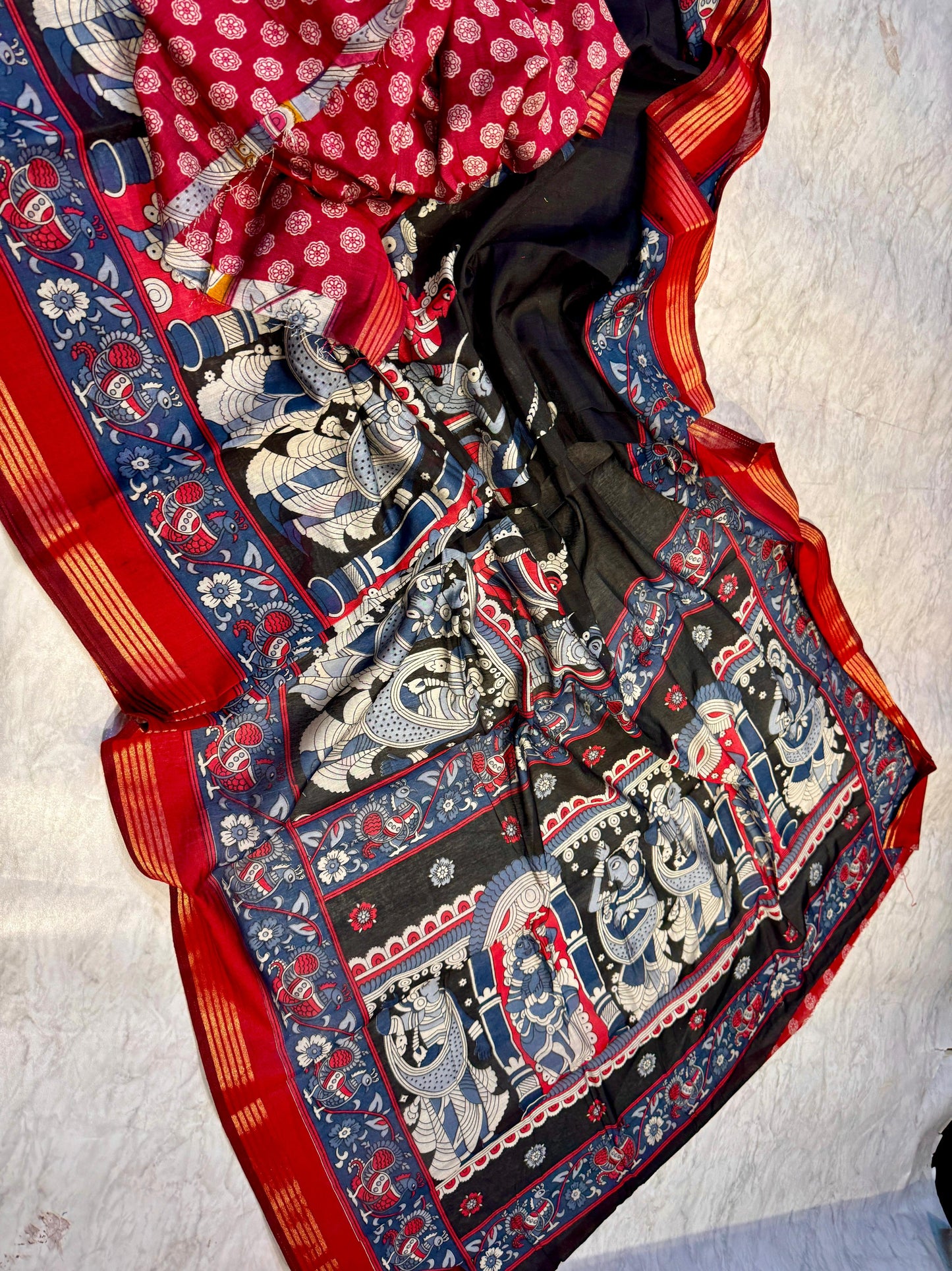 Maheshwari Silk Saree