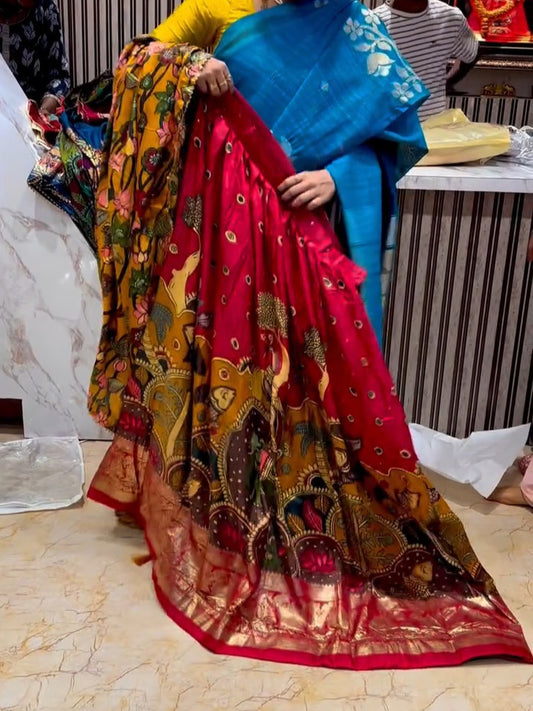 Semi Stitched Lehenga