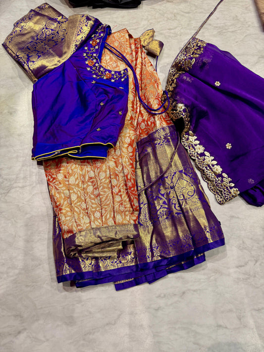 Ready To Wear Half Saree