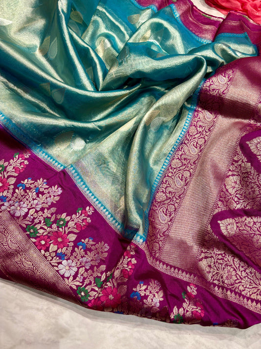 Tissue Dupion Pattu Saree