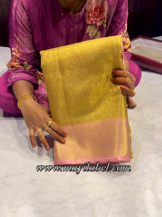 Gold Tissue Saree