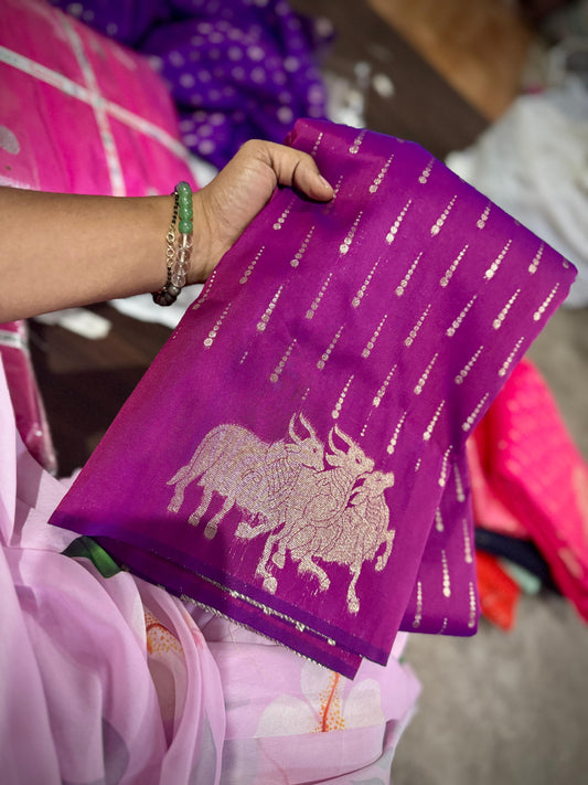 Kanchi Dupion Pattu Saree