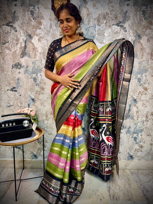 Viscose Dola Silk Saree