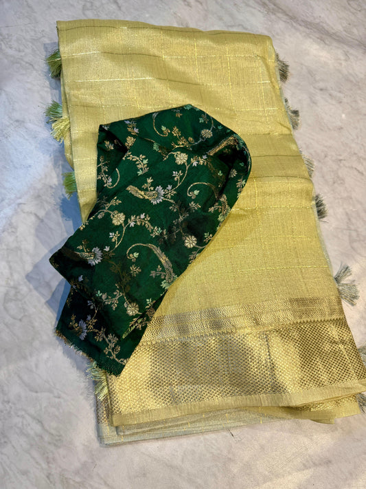 Tissue Kota Silk Saree